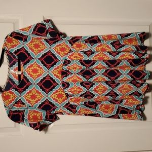 Honeyme Baroque Babydoll Top